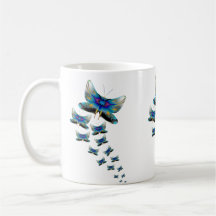 Butterfly Parade Mug – Vivid Flight in Colour