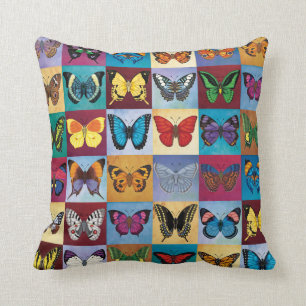 Butterfly Patchwork Cushion
