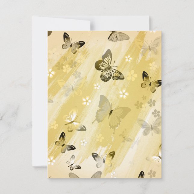 Butterfly Pattern 10 Card (Front)
