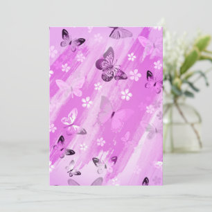 Butterfly Pattern 12 Card