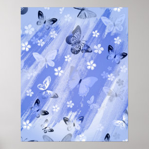Butterfly Pattern 13 Poster