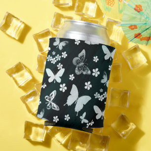 Butterfly Pattern 14 Can Cooler
