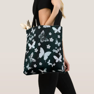 Butterfly Pattern 14 Tote Bag