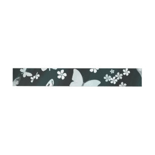 Butterfly Pattern 14 Wrap Around Label