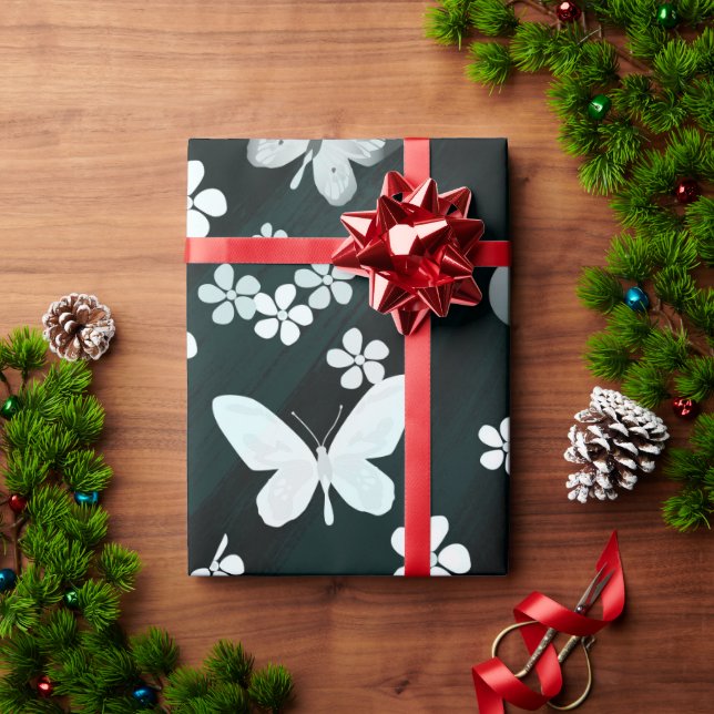 Butterfly Pattern 14 Wrapping Paper (Holiday Gift)