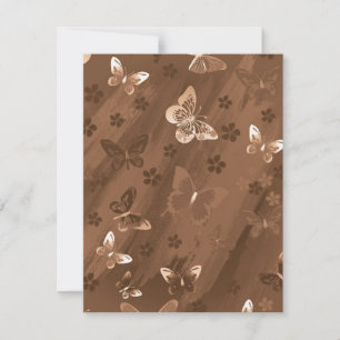 Butterfly Pattern 15 Card