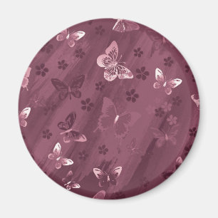 Butterfly Pattern 16 Magnet