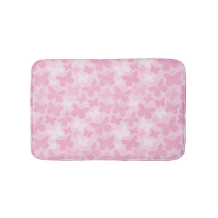 Butterfly pattern 2 bath mat