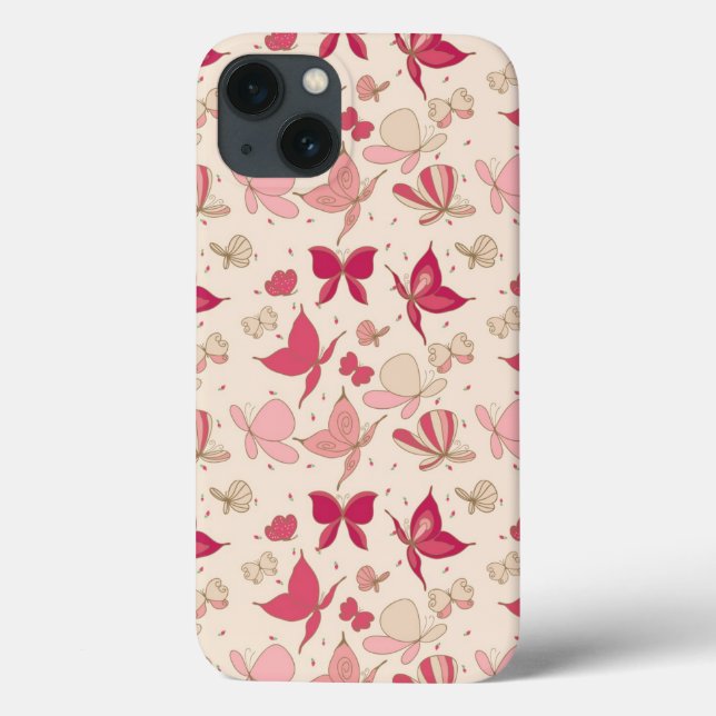 butterfly pattern 2 Case-Mate iPhone case (Back)