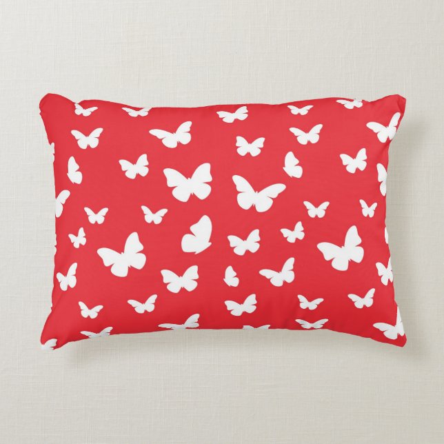 Butterfly pattern 2 decorative cushion (Front)