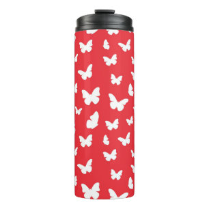 Butterfly pattern 2 thermal tumbler