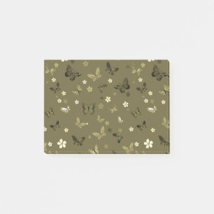 Butterfly Pattern 4 Post-it Notes