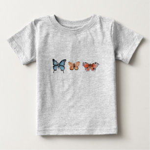 Butterfly Pattern Baby T-Shirt