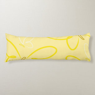 Butterfly pattern body cushion