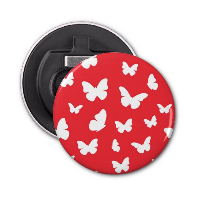 Butterfly pattern bottle opener (Front)