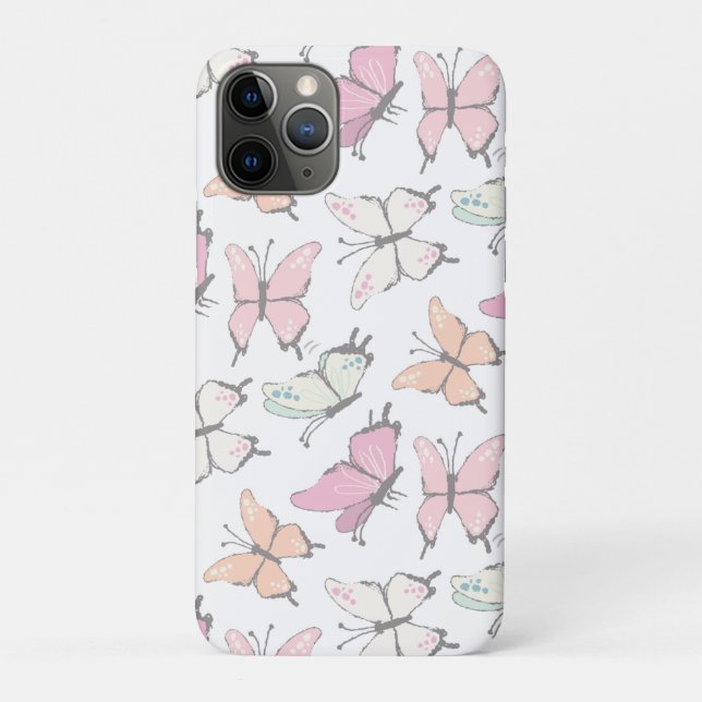 Butterfly Pattern  Case-Mate iPhone Case (Back)