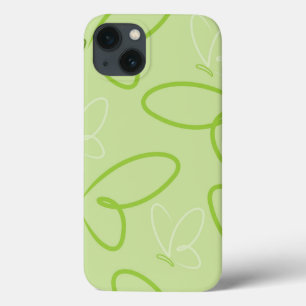 Butterfly pattern iPhone 13 case