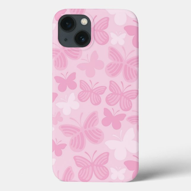 Butterfly pattern Case-Mate iPhone case (Back)