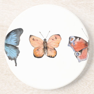 Butterfly Pattern Coaster