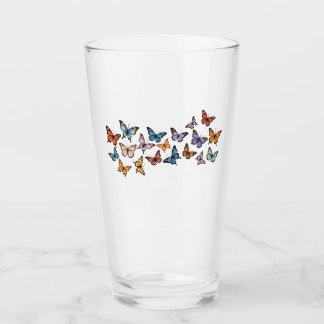 Butterfly pattern cup