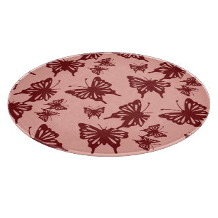 butterfly pattern cutting board