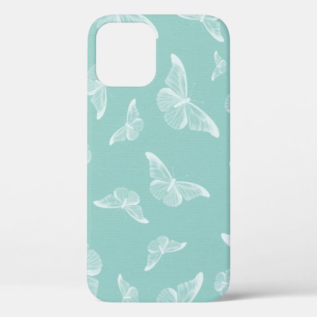 Butterfly pattern digital paper Case-Mate iPhone case (Back)