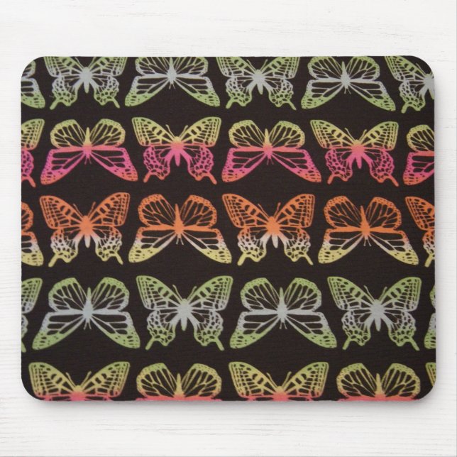 BUTTERFLY PATTERN MOUSE MAT (Front)