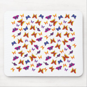 Butterfly Pattern Mouse Mat