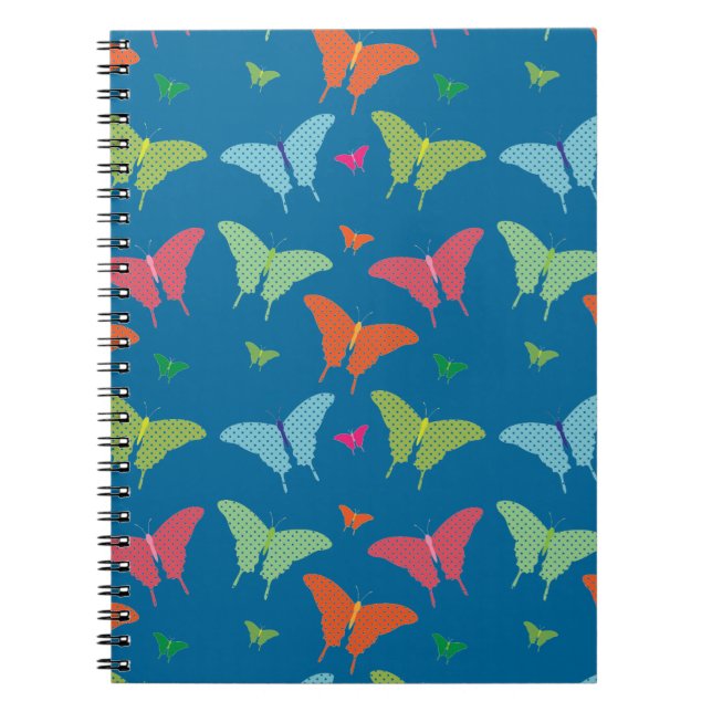 Butterfly Pattern Notebook (Front)