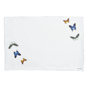 Butterfly Pattern Pillowcase Set