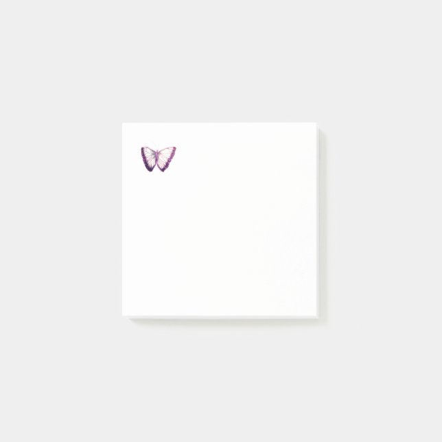 Butterfly Pattern Post-it Notes (Front)