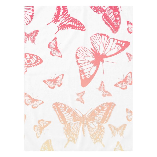 Butterfly Pattern Tablecloth (Front)