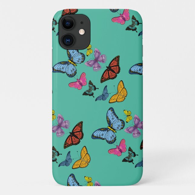 Butterfly pattern texture Case-Mate iPhone case (Back)