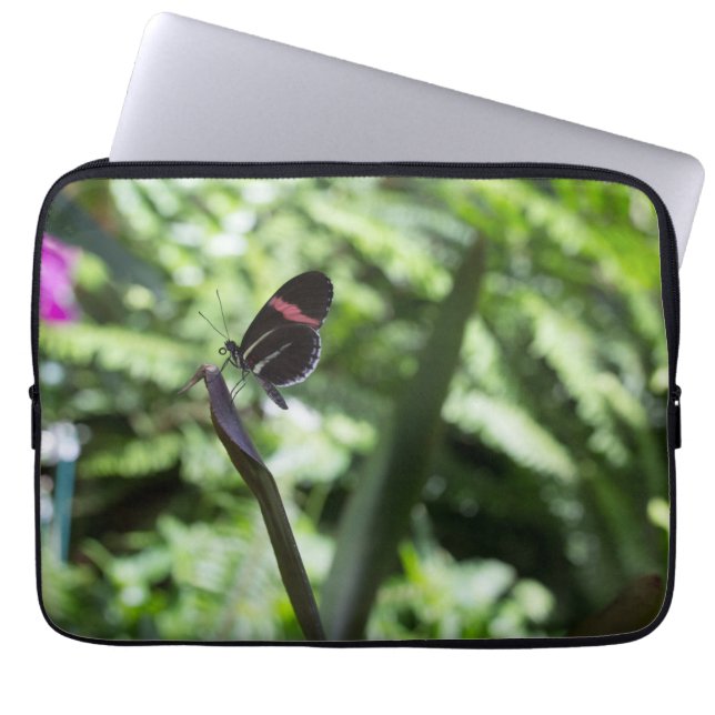 Butterfly Photography Laptop Sleeve (Front)