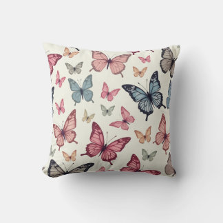 butterfly pillow cushion