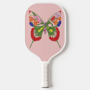 Butterfly Pink Pickleball Paddle