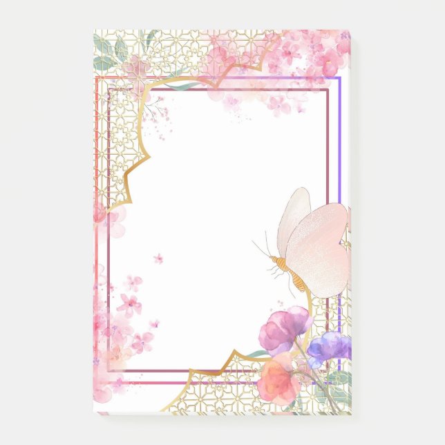 Butterfly Post-it Notes (Front)