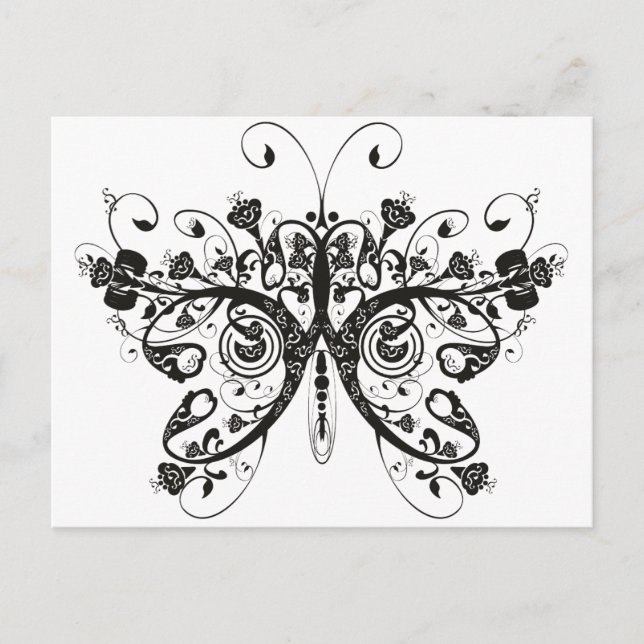 Butterfly Postcard (Front)