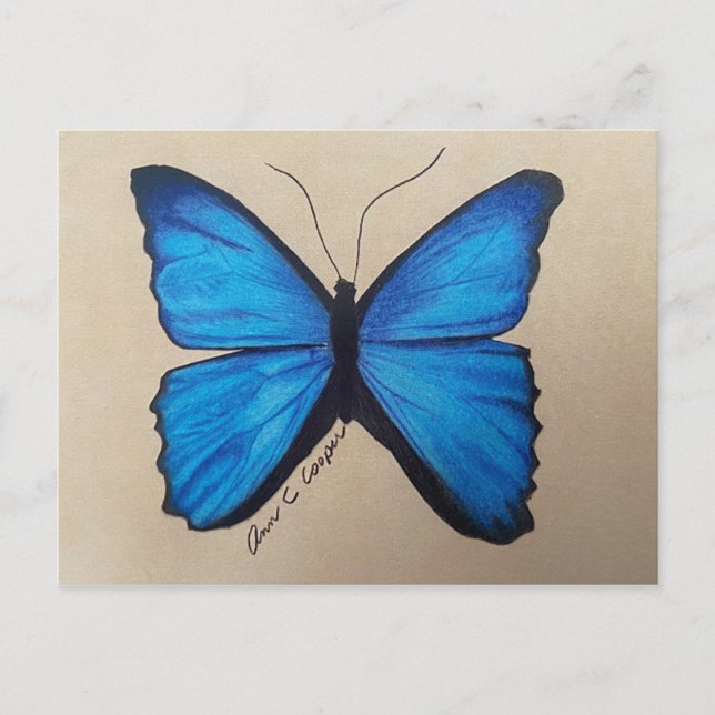 Butterfly Postcard (Front)