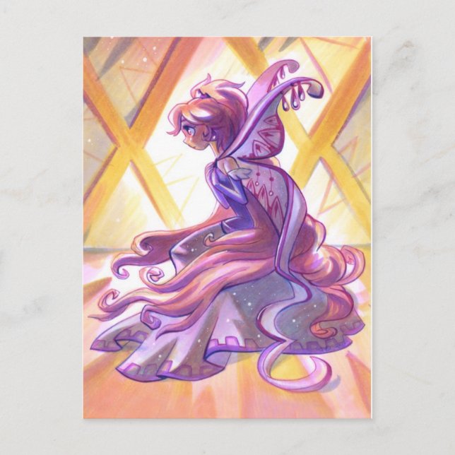 butterfly postcard (Front)