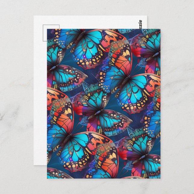butterfly postcard (Front/Back)
