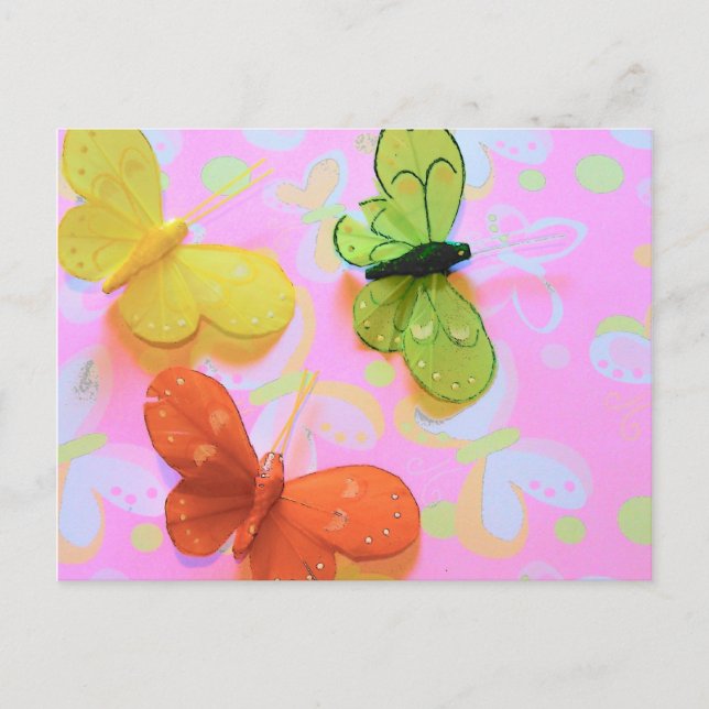 butterfly  Postcard 2 (Front)