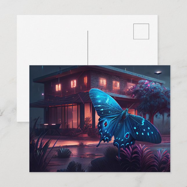 Butterfly Postcards (Front/Back)