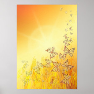 butterfly poster
