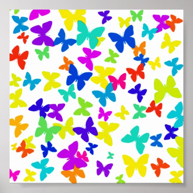 Butterfly Poster Print (Front)