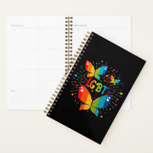 Butterfly Pride Love is Love LGBT Awareness Planner
