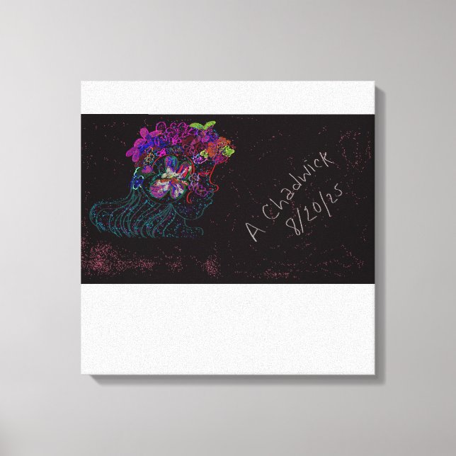 Butterfly Princess  Canvas Print (Front)