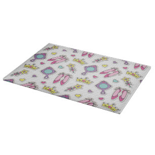 butterfly princess pattern cutting board
