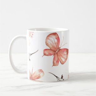 Butterfly Print  Coffee Mug
