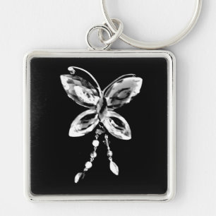 Butterfly Prism Key Ring